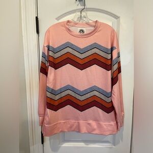 NWT long sleeve striped sweater size small